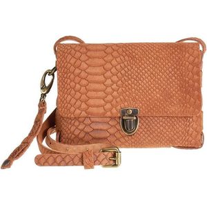 Elvy Bags Janis Scale Crossbodytas - Cognac