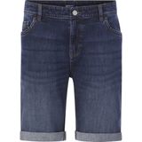 Babista - CARZINI - Denim Bermuda - Donkerblauw - Five-pocket-model