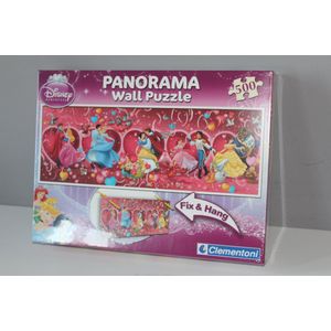 Clementoni Legpuzzel Disney Prinsessen - 500 stukjes muur puzzel