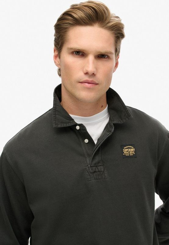 Superdry - Contrast Stitch - Poloshirt - Lange Mouw