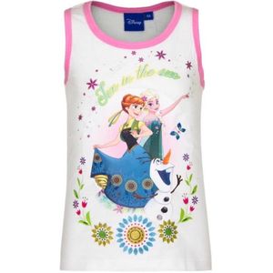 Disney Frozen set - shirt+rok - roze/wit - maat 110 (5 jaar)