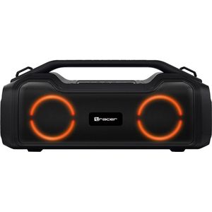 Tracer - Portable speaker RGB LED - WS Bluetooth-luidsprekers - 40W IPX5 3600mAh - Zwart