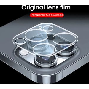 Dekkend beschermglas Camera Lens Geschikt voor iPhone 14 Pro / Pro Max volledig Screen protector 2x