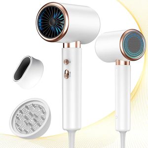 Haardroger - Haarföhn - Föhn Met Diffuser - Haardroger Met Geluidsonderdrukking - 3 Warmtestanden En 2 Snelheden