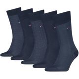 Tommy Hilfiger - Sokken Giftbox - Navy - 5 paar heren sokken