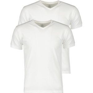 Jac Hensen 2 Pack T-shirt - V-hals - Wit - L