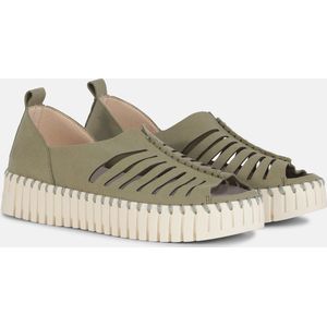 Ilse Jacobsen Instapsandalen TULIP9376 beige zool - 410 Army | Army