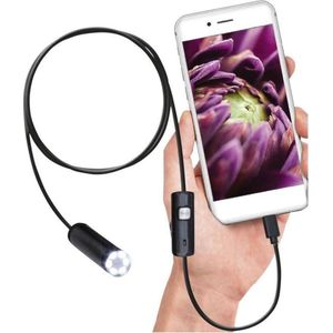 Soundlogic Endoscoop Inspectie Camera HD - Voor Android en Mac - LED - Foto's en Video's - Zwart