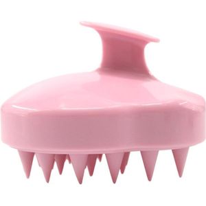 Finnacle - Haarborstel - Lichtroze - Anti roos - Siliconen Massageborstel - Anti roos borstel - Haarverzorging - Gezond haar - Haargroei - Hoofdhuidschilfers verwijderen