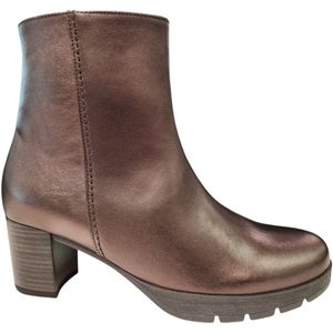 Gabor -Dames - brons - enkellaarzen - maat 37