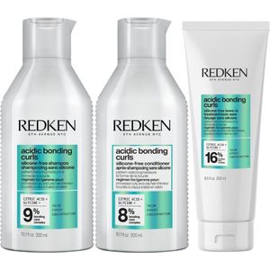 Redken - Acidic Bonding Curls Luxe Set - Shampoo en Conditioner - 2x300+250ml
