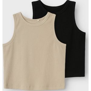 NAME IT - NKFNAKAL 2P SL SHORT TOP - Meisjes - Blouses
