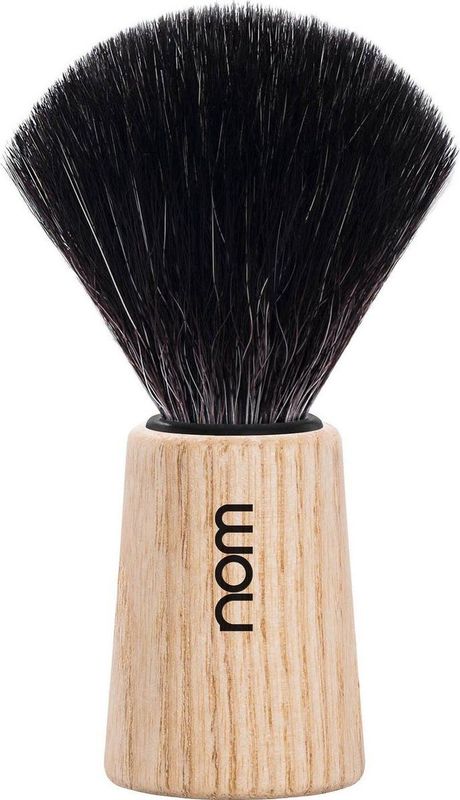 Nom - Scheerkwast - Blank Essenhout - Black Fibre®