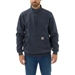 Carhartt Quarter-Zip New Navy Sweatshirt Heren