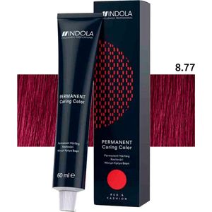 Indola - PCC Permanent Colour Creme Fashion 8.77x - Licht Blond Extra Violet - 60 ml
