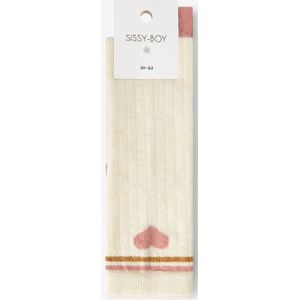 Sissy-Boy - Witte sokken met hartje