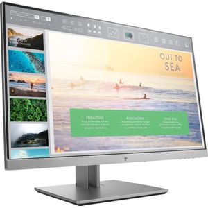Hp Elitedisplay E233 58,4 Cm (23\') 1920 X 1080 Pixels Full Hd Led Zwart, Zilver