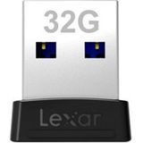 Lexar - JumpDrive S47 - USB-stick - Zwart - 32 GB - USB 3.1 - 256-bit AES Versleuteling