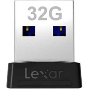 Lexar - JumpDrive S47 - USB-stick - Zwart - 32 GB - USB 3.1 - 256-bit AES Versleuteling