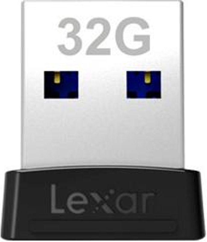 Lexar - JumpDrive S47 - USB-stick - Zwart - 32 GB - USB 3.1 - 256-bit AES Versleuteling