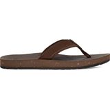 Teva M REFLIP Leren Heren Slippers - Bruin - Maat 47