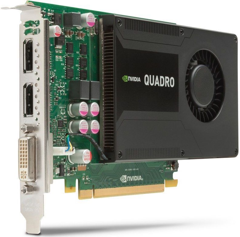 HP C2J93AT videokaart NVIDIA Quadro K2000 2 GB GDDR5