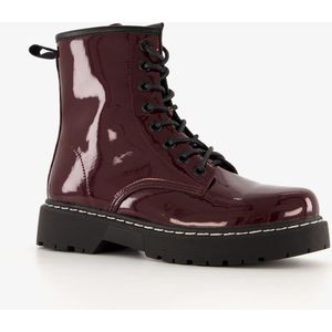 Blue Box - Veterboots - Bordeauxrood - Lak - Dames
