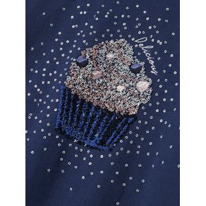 Name It kids meisjes trui NUASA Blueprint Regular Fit