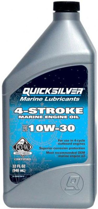 Quicksilver 4-takt Buitenboordmotor Olie 10W30 1L