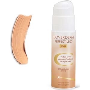 Coverderm Perfect Legs / Vloeibare Make-up voor Benen en Lichaam Nr. 50 Ivoor 75 ml
