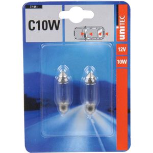 Unitec 77841 Soffittelamp Standard C10W 10 W 12 V