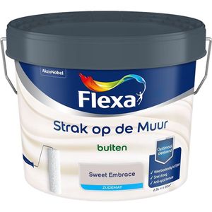 Flexa - Strak op de Muur Buiten Muurverf Zijdemat - Sweet Embrace - Mengverf - 2.5 Liter