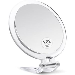 25X Vergrootspiegel - Hand Spiegel met Vergroting