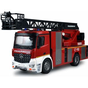 Amewi 22502 Mercedes-Benz Feuerwehr-Drehleiterfahrzeug - Lizenzfahrzeug 1:18 RC truck 100% RTR Incl. accu en laadkabel