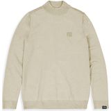 Butcher of Blue - Clifden Mock - Gebreide Trui - Taupe - Fijn Gebreid