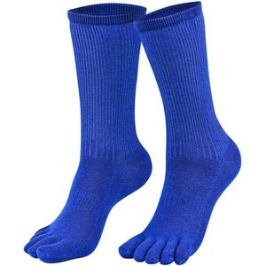 Norfolk Wandelsokken - Antiblaren Teensokken - 40% Bamboe & 40% Katoen - Ademend en Vochtregulerend Teen Sokken - Blauw - Maat 39-42 - Brighton