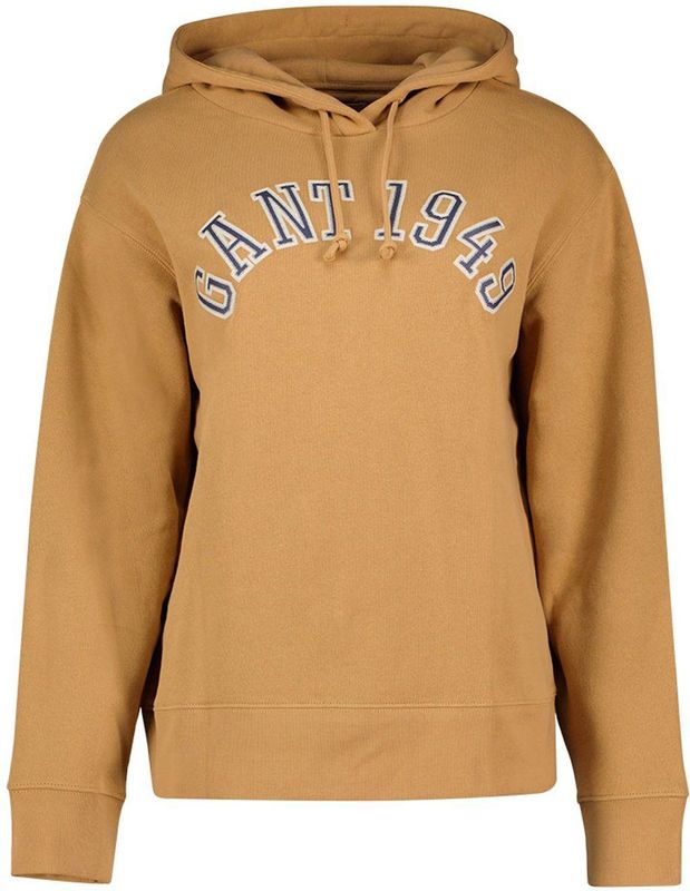 Gant 1949 Arch Hoodie Beige XS Vrouw