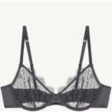LOVE Stories - Romeo - BH - Donkergrijs - Full Cup - Push-up - Met Beugel
