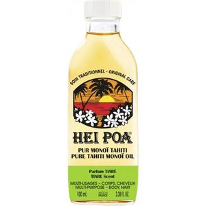 Hei Poa - Pure Tahiti Monoï Oil Tiara - Multifunctionele Olie - 100 ml - Voor Lichaam en Haar