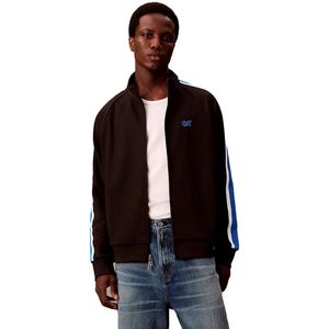 Calvin Klein - Sweatshirt - Zwart - Heren - Zip-through