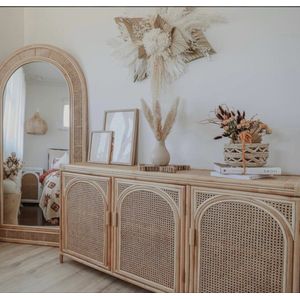 House of Tods - Rotan - Dressoir - Met Laden - Kastdeuren - Opbergen - Woonkamer - Bohemian - Interieur