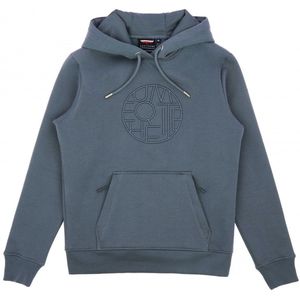 Trui/hoodie Equitheme grijs/blauw maat M