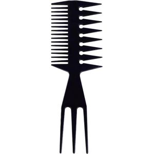 3-in-1 Side Separation Kam - Professionele Kam voor Mannen - Styling Kam - Olie Kam - Brede Tand Kam - Kappers Kam - Haarverzorging Tool