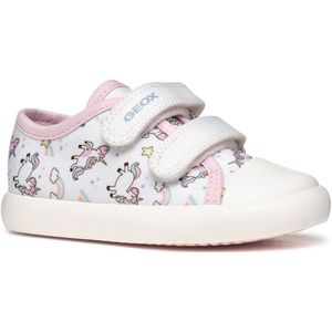 Geox - Gisli - Sneakers - Roze - Bedrukt Materiaal
