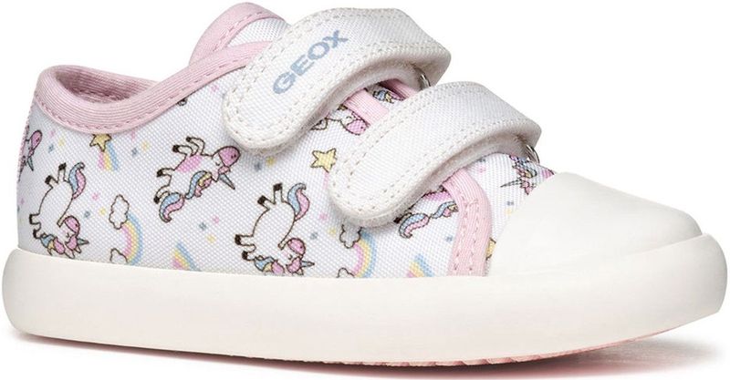 Geox - Gisli - Sneakers - Roze - Bedrukt Materiaal