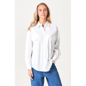 Clara - Oversized Overhemd - Wit