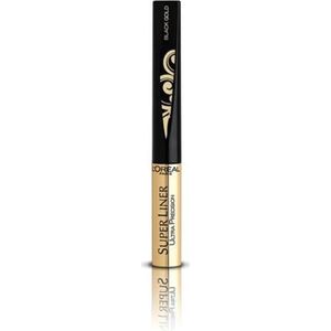 L'Oreal - Superliner Gold Precision - Eyeliner - Goud Zwart