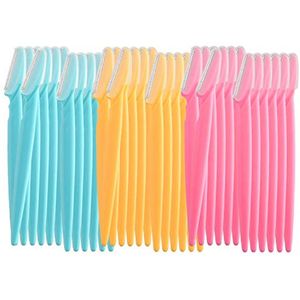 39 Stuks Wenkbrauw Scheermes Shaper en Trimmers voor Gezicht Haarverwijdering