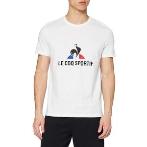 Le Coq Sportif 2020685 Fanwear T-shirt Met Korte Mouwen Wit 3XL Man