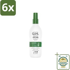 Guhl – Spray Treatment – Kracht & Volume – 150 ml - Voordeelverpakking - 6 stuks - Krachtige haar - Dun haar